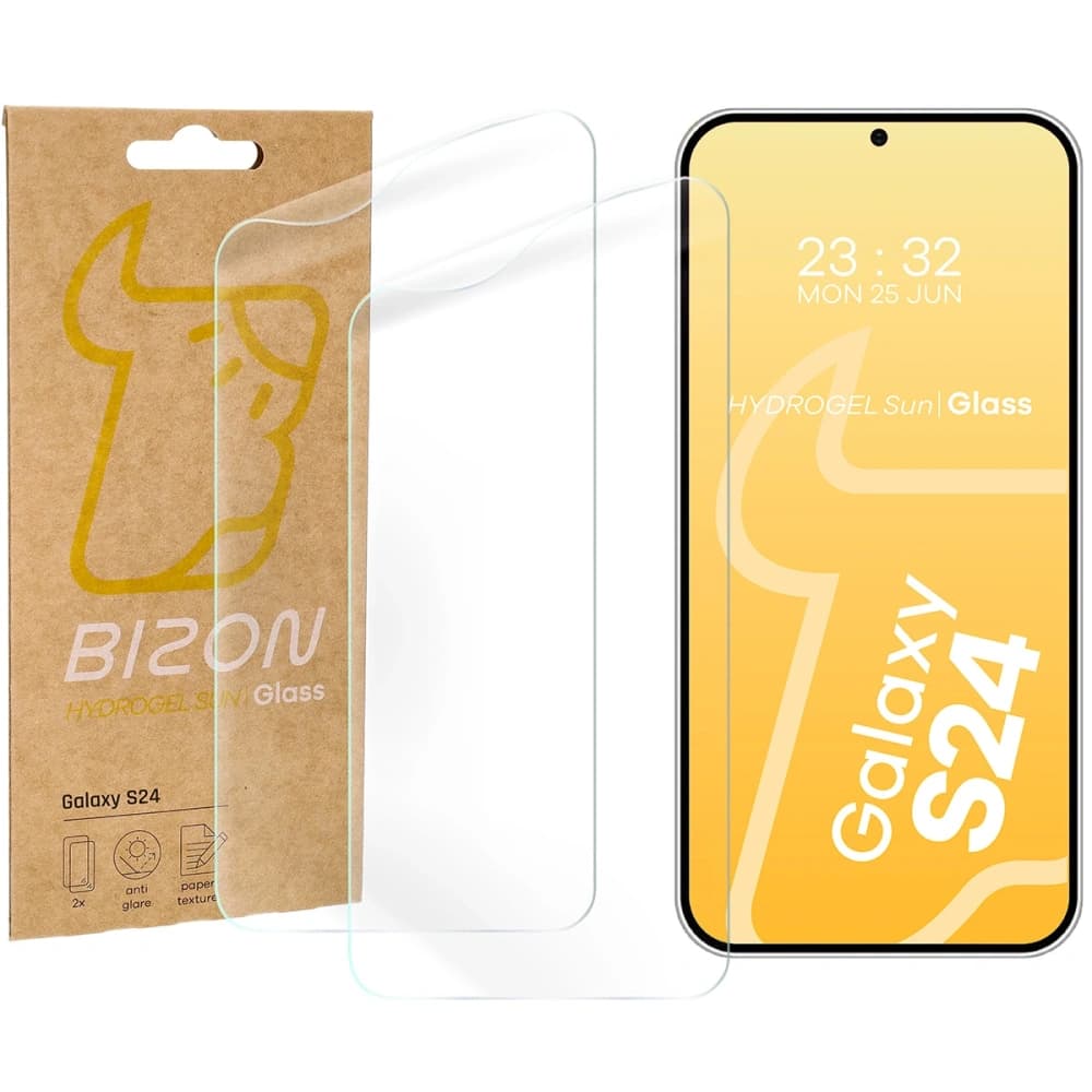 Bizon Glass Hydrogel Sun Samsung Galaxy S24 [2 PACK] - 1