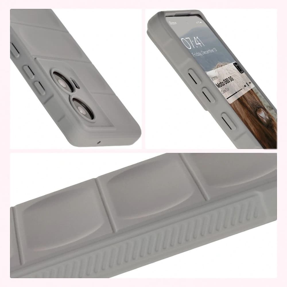 Bizon Case Tur Motorola Moto G85 5G light grey - 6