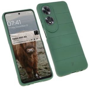 Pancerne etui Bizon Case Tur do Oppo A60 4G ciemnozielone