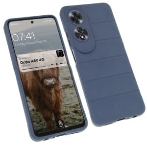 Pancerne etui Bizon Case Tur do Oppo A60 4G granatowe