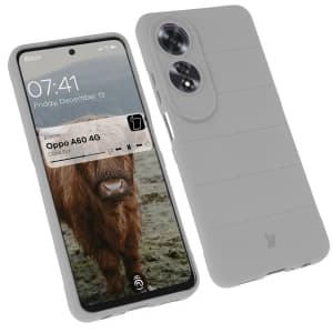 Pancerne etui Bizon Case Tur do Oppo A60 4G jasnoszare