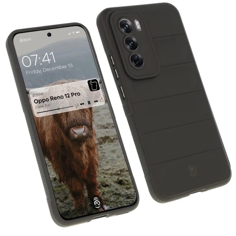 Bizon Case für Oppo Reno 12 Pro schwarz - 1