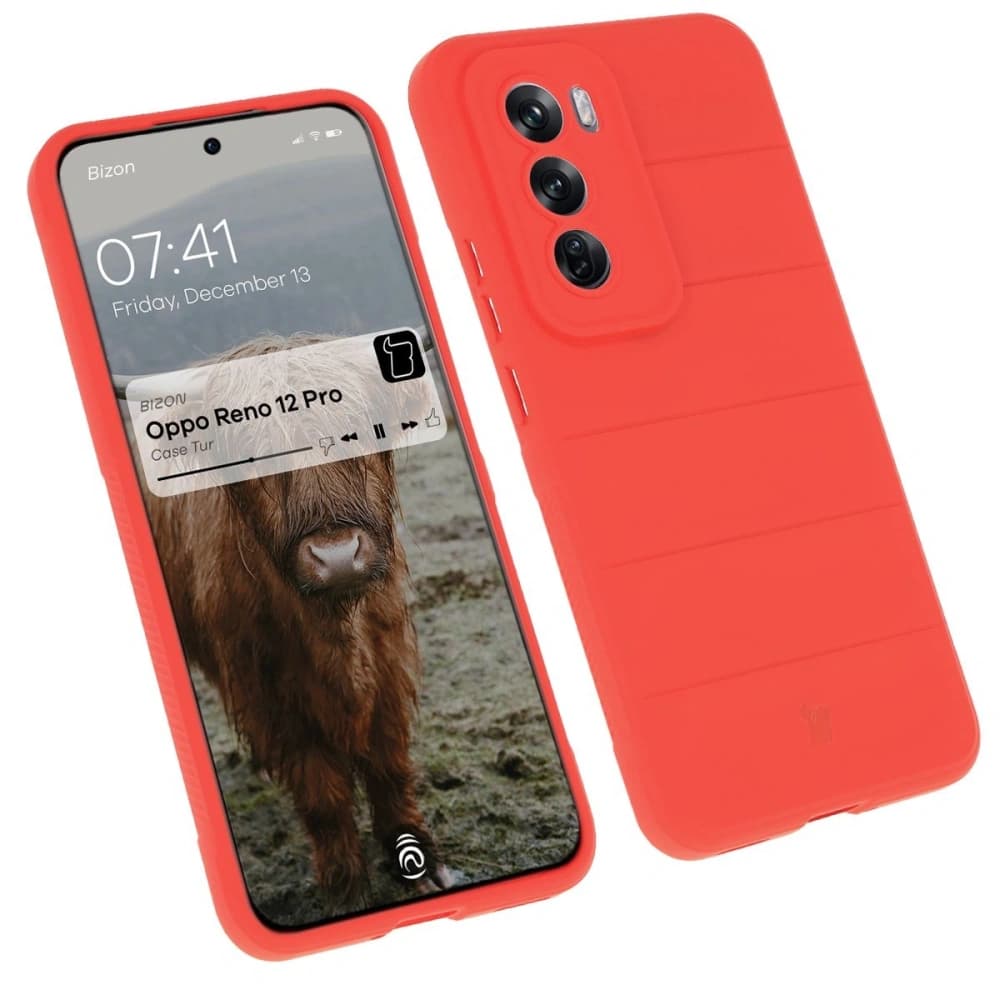 Bizon Case Tur Oppo Reno 12 Pro red - 1