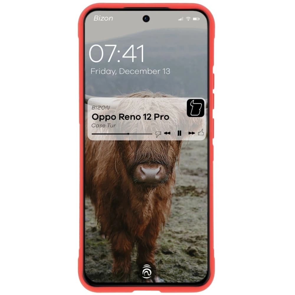 Bizon Case Tur Oppo Reno 12 Pro red - 5