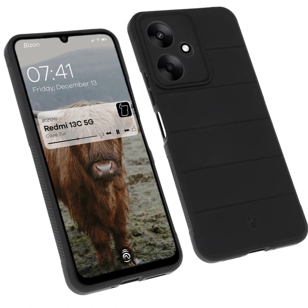 Bizon Case Tur Xiaomi Redmi 13C 5G schwarz - 1