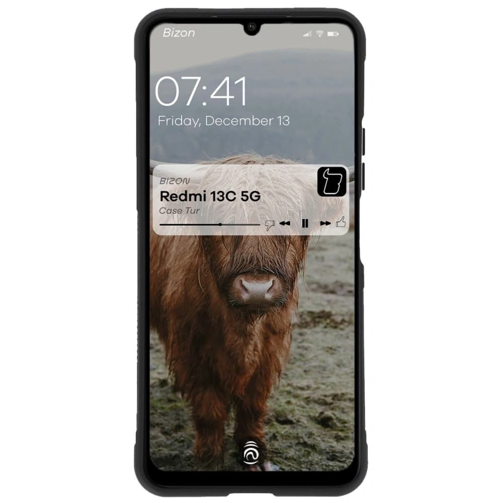 Bizon Case Tur Xiaomi Redmi 13C 5G schwarz - 5