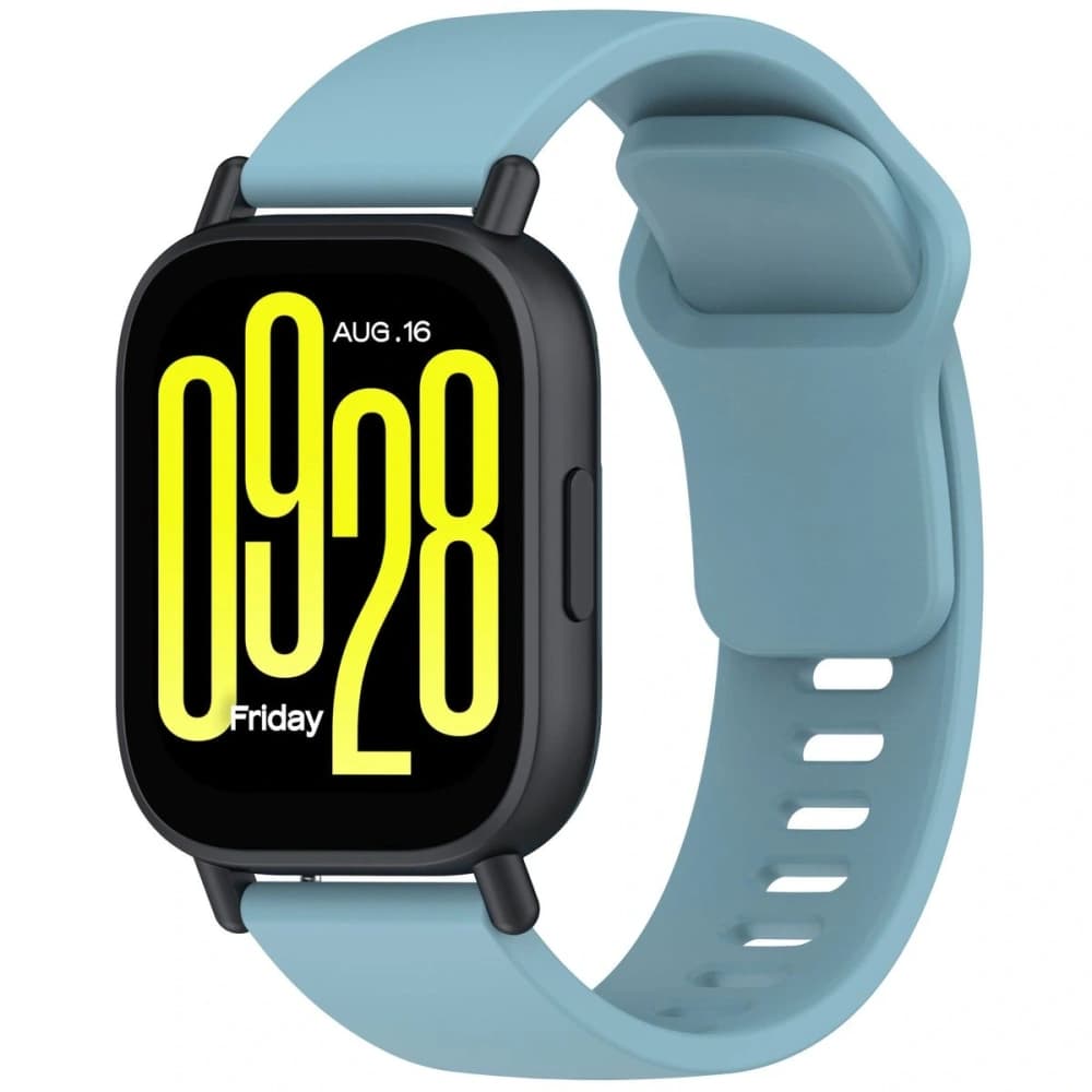 Bizon Strap Watch Silikon Xiaomi Redmi Watch 5 Lite / 5 Active hellblau - 1