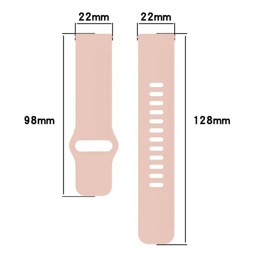 Bizon Strap Uhr Silikon Xiaomi Redmi Watch 5 Lite / 5 Active pink - 2