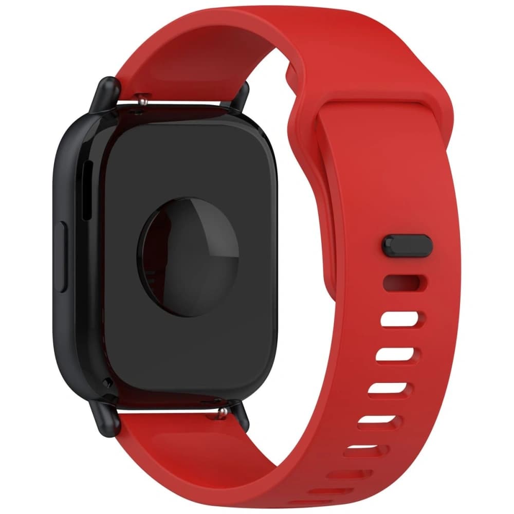 Bizon Strap Uhr Silikon Xiaomi Redmi Uhr 5 Lite / 5 Active rot - 4