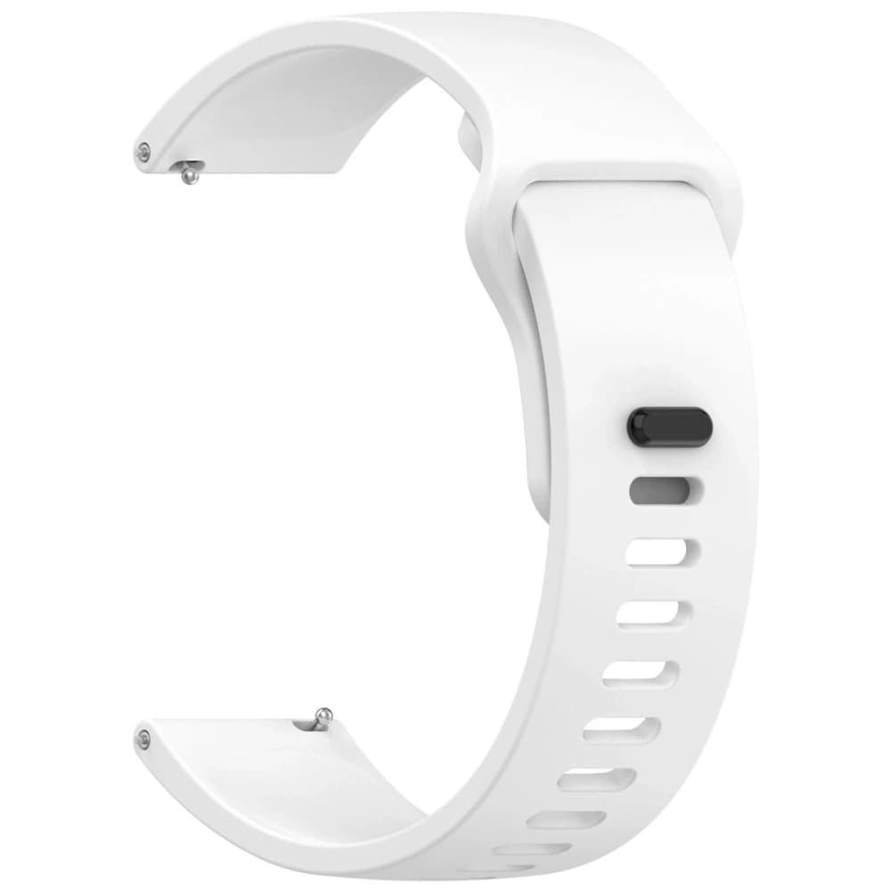 Bizon Strap Uhr Silikon Xiaomi Redmi Uhr 5 Lite / 5 Aktiv weiß - 3
