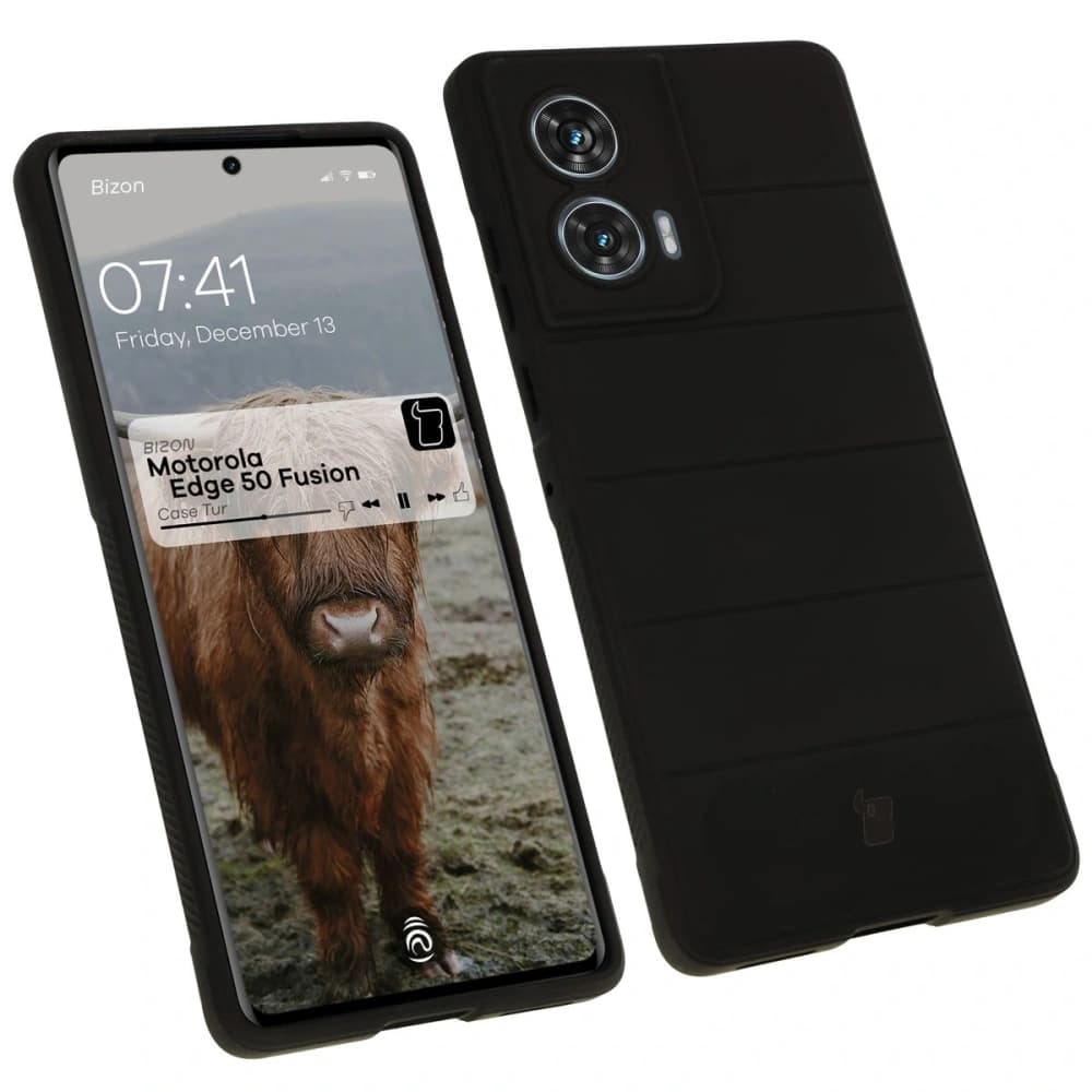 Bizon Case Tur Motorola Edge 50 Fusion black - 1