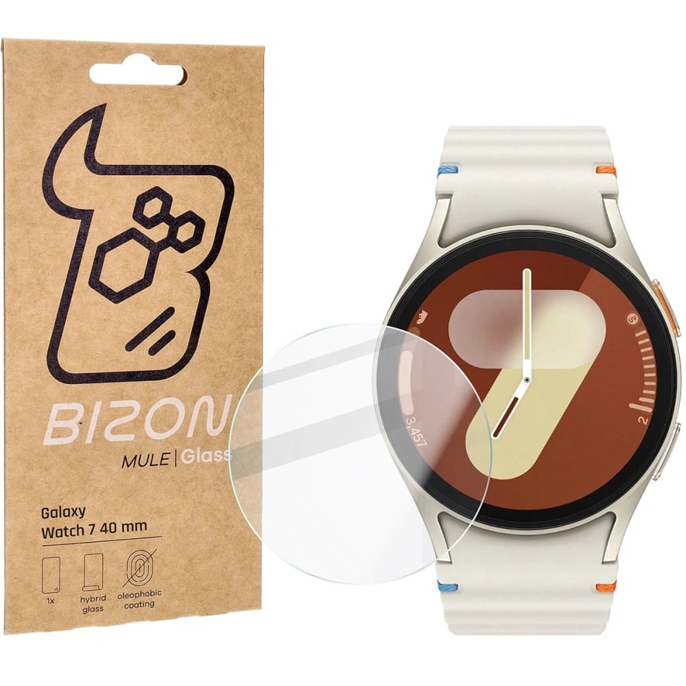 Bizon Glass Watch Mule Samsung Galaxy Watch 7 40 mm - 1