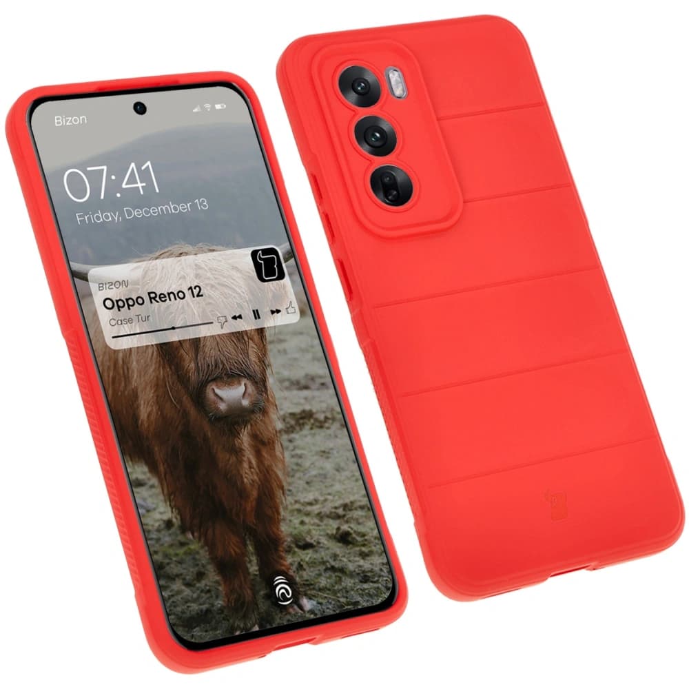 Bizon Case Tur Oppo Reno 12 rot - 1