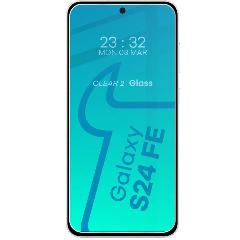 Bizon Clear 3x screen glass + camera glass Samsung Galaxy S24 FE - 3