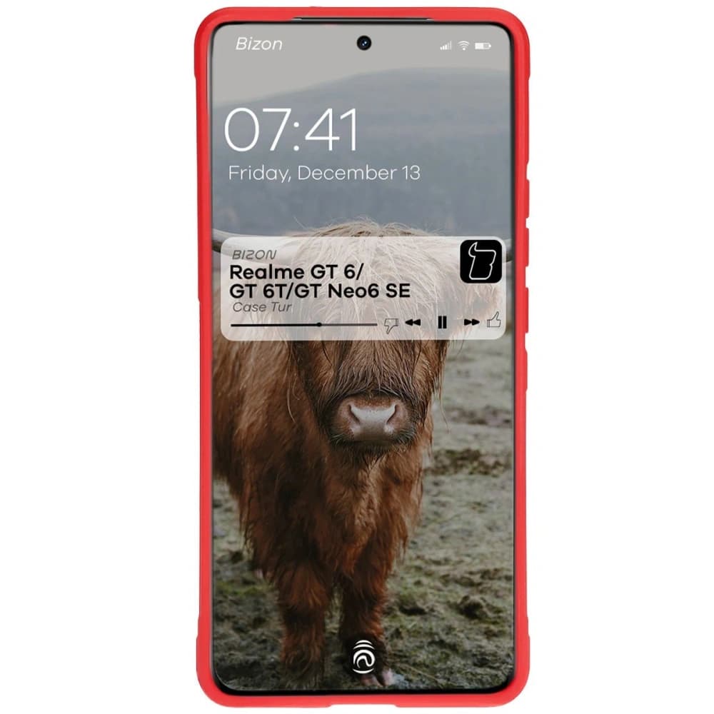 Bizon Case Tur Realme GT 6 / GT 6T / GT Neo6 SE red - 5