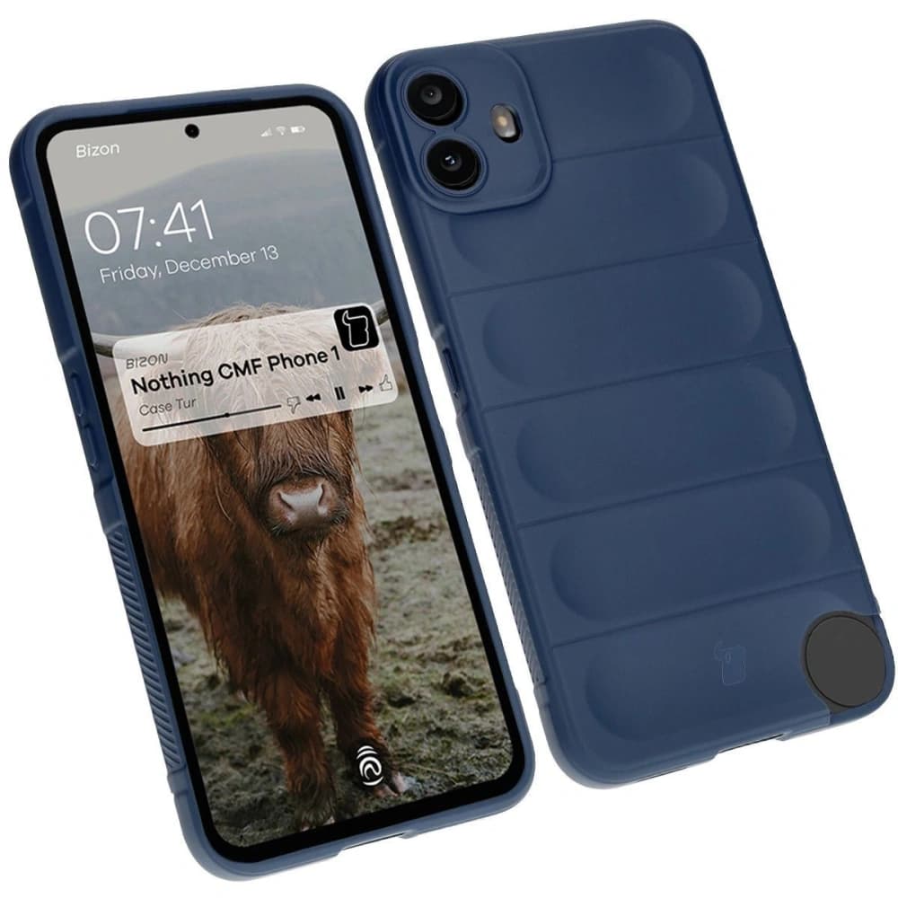 Bizon Case Tur Nothing CMF Phone 1 dark blue - 1
