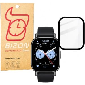 Bizon Glass Watch Edge Hybrid Xiaomi Redmi Watch 5 Lite black