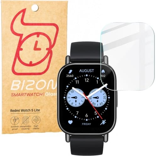 Bizon Glass Watch Clear Xiaomi Redmi Watch 5 Lite