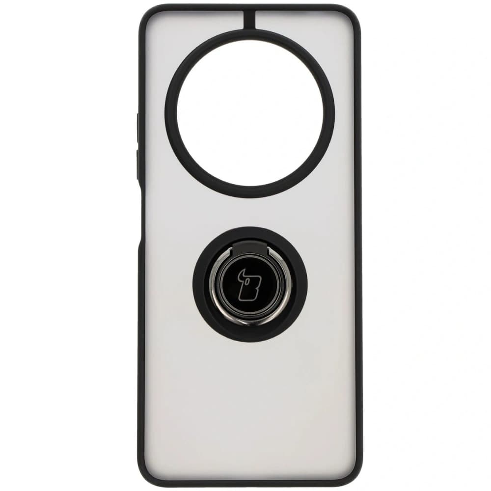 Bizon Case Hybrid Ring Xiaomi Redmi 14C 4G / POCO C75 smoky with a black frame - 2