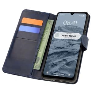 Bizon Case Pocket Xiaomi Redmi 14C 4G navy blue