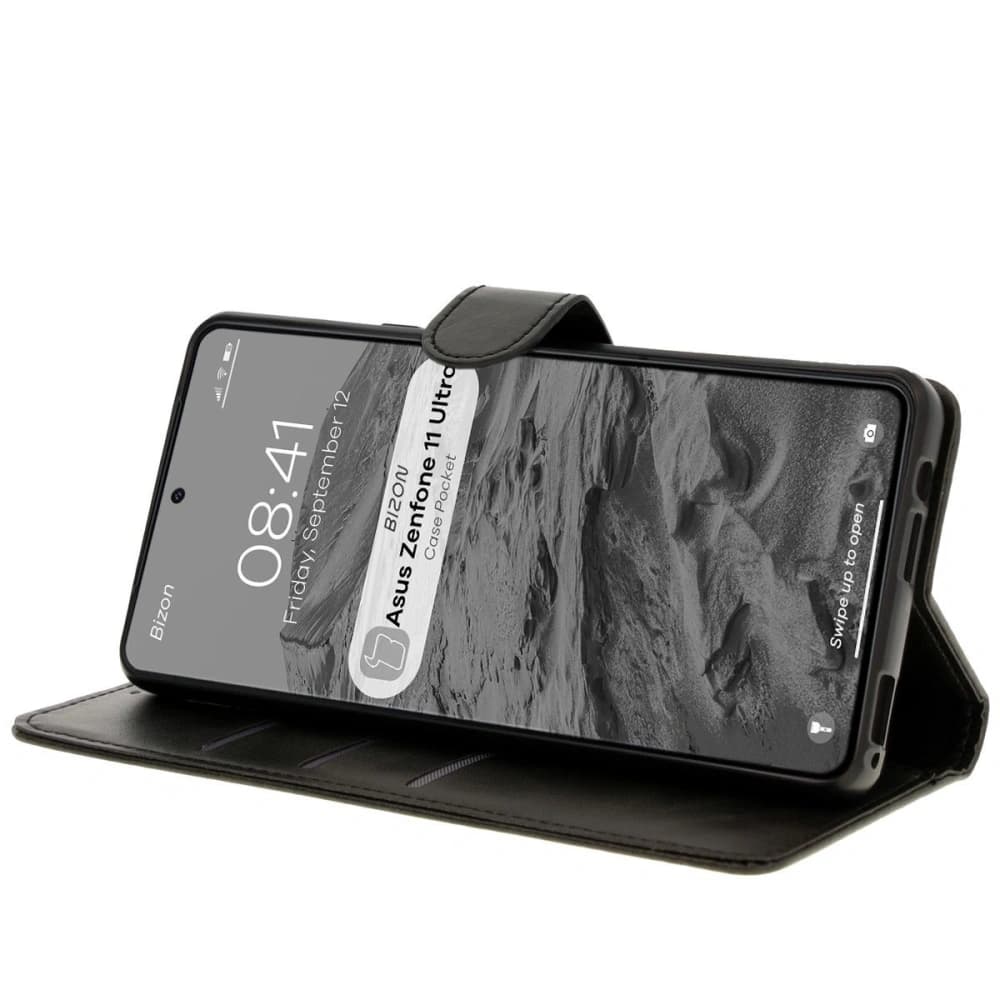 Bizon Case Pocket Asus Zenfone 11 Ultra black - 5