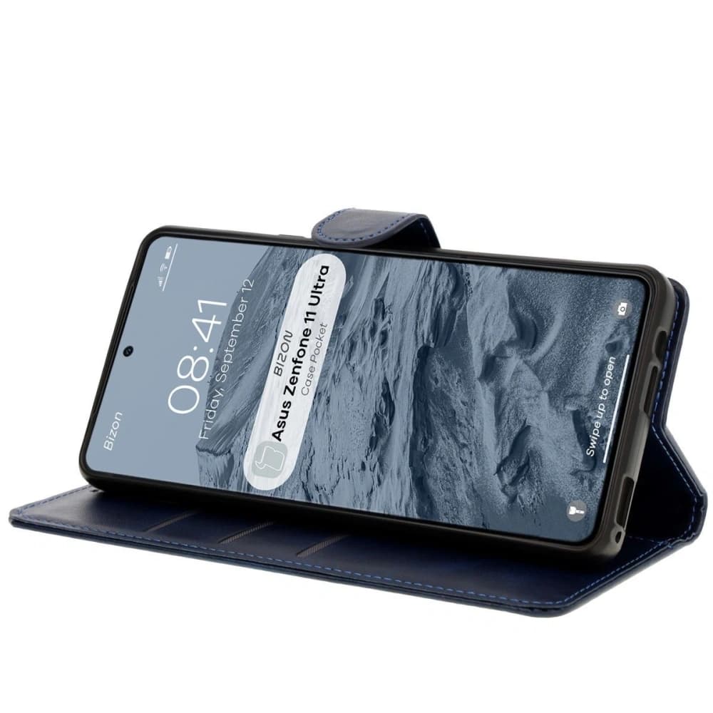Bizon Case Pocket Asus Zenfone 11 Ultra navy blue - 5