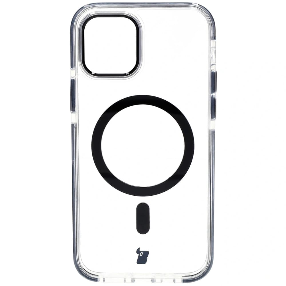 Bizon Case Marco Apple iPhone 12 Pro / 12 clear with black frame - 2