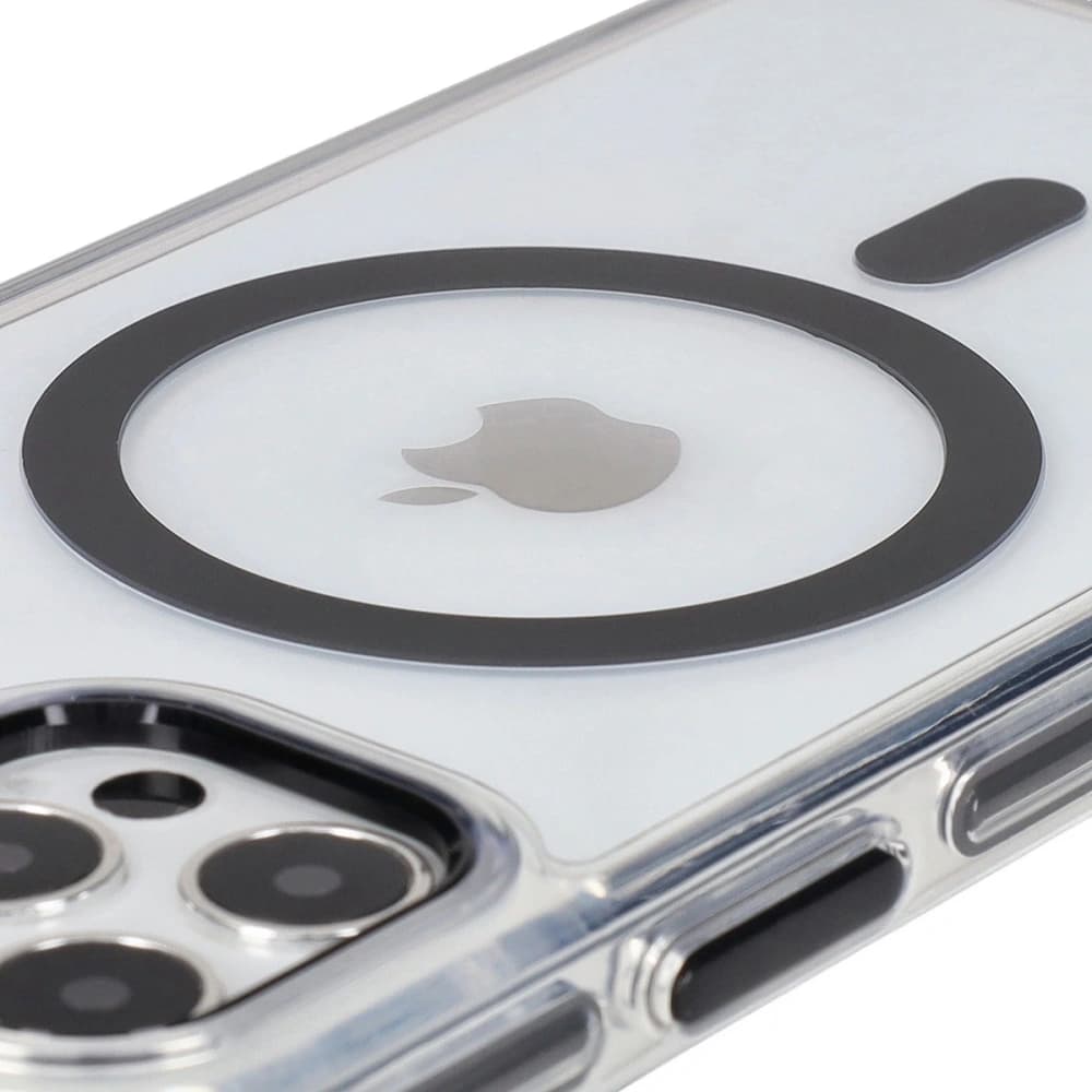 Bizon Case Marco Apple iPhone 12 Pro / 12 clear with black frame - 3