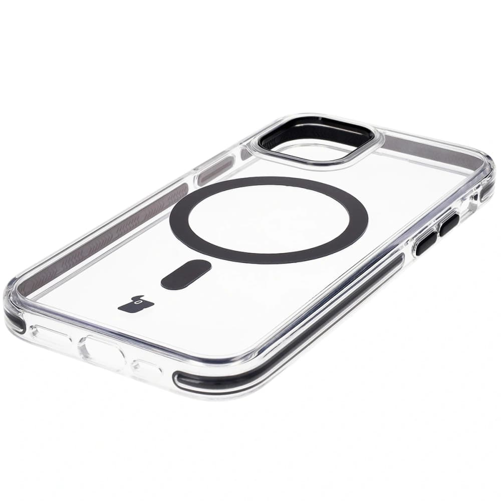 Bizon Case Marco Apple iPhone 12 Pro / 12 clear with black frame - 6