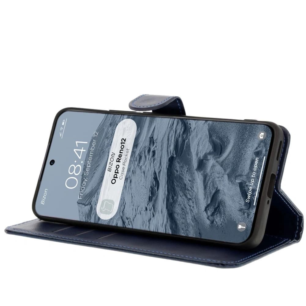 Bizon Case Pocket Oppo Reno 12 navy blue - 5