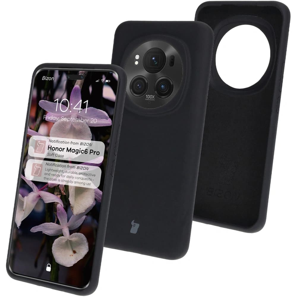 Bizon Soft Case Honor Magic6 Pro black - 1