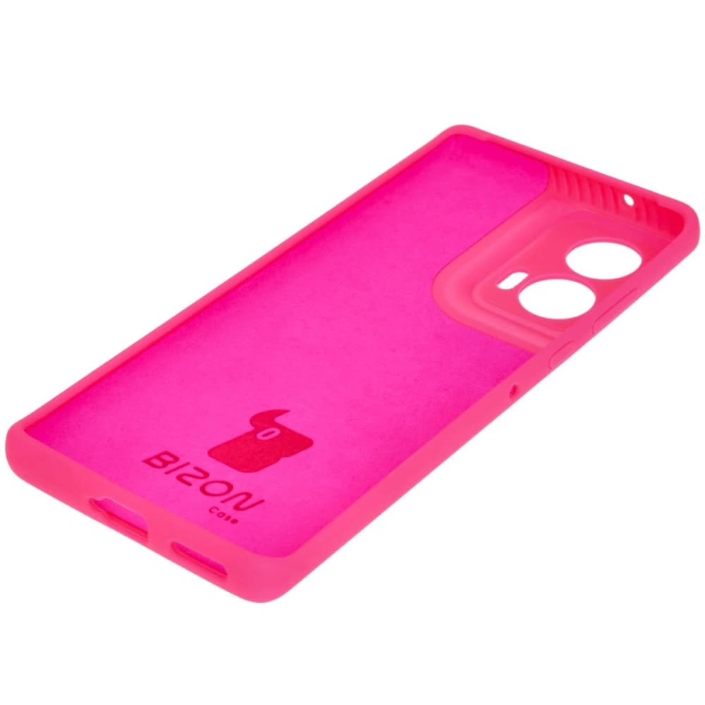 Bizon Soft Case Motorola Edge 50 Fusion neongrün rosa - 4