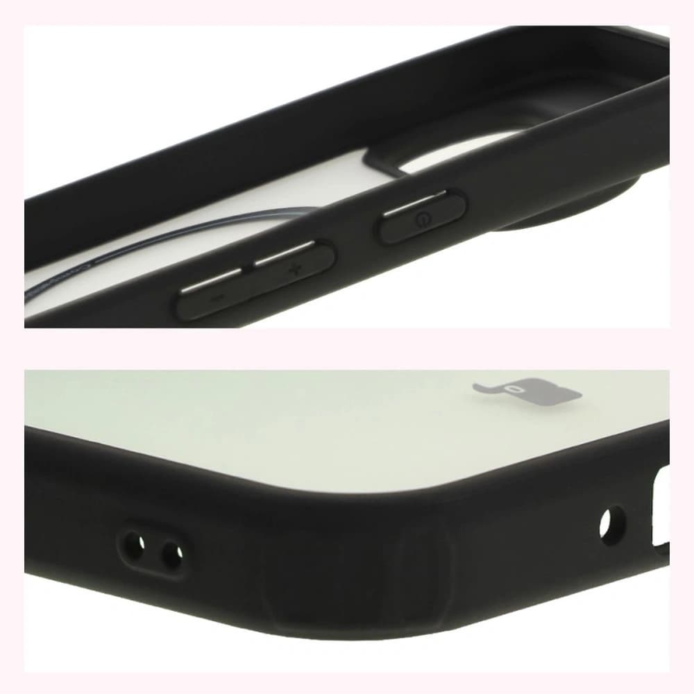 Bizon Case MatteO Google Pixel 9/9 Pro transparent with black frame - 5