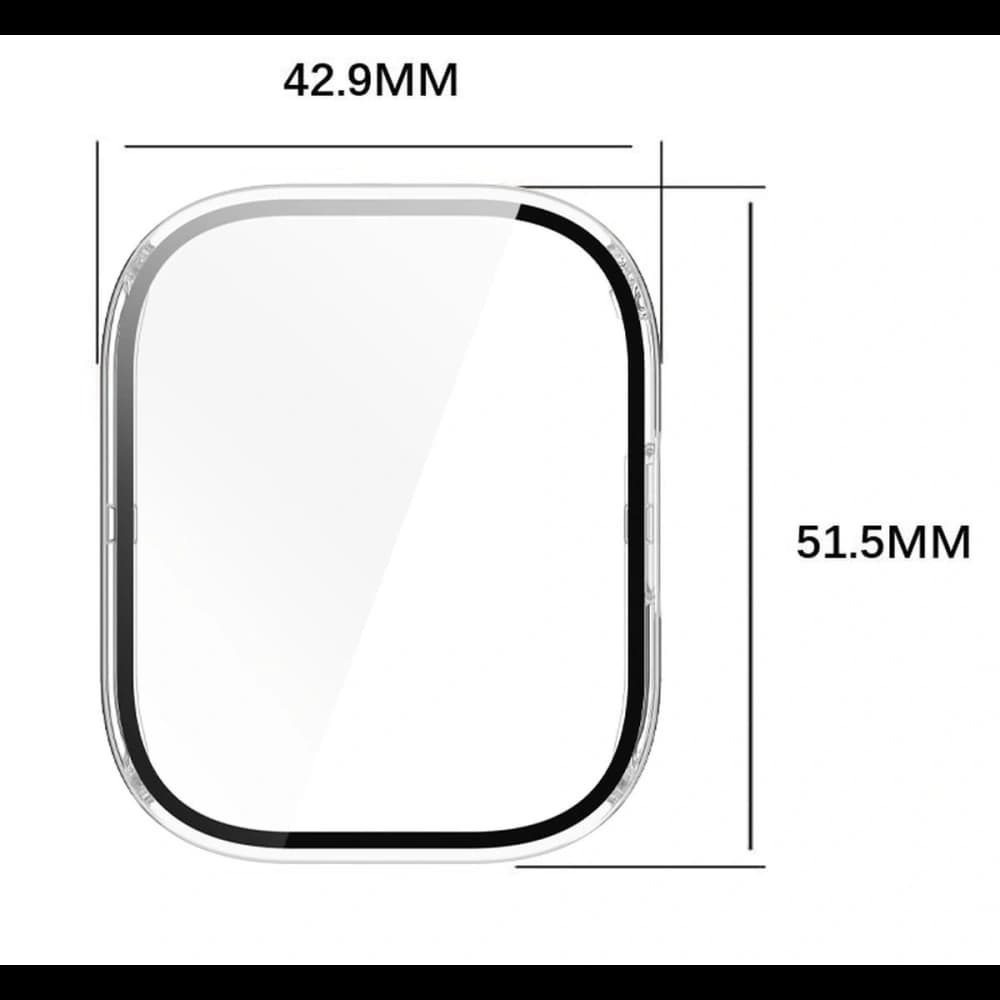 Bizon Case+Glass Uhr Xiaomi Redmi Uhr 5 Aktiv klar - 2