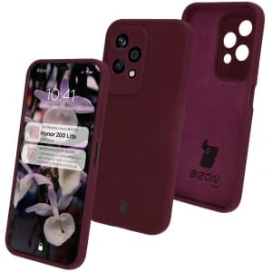 Bizon Soft Case Honor 200 Lite dunkel lila