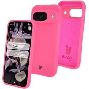 Bizon Soft Case Google Pixel 9 neongelb