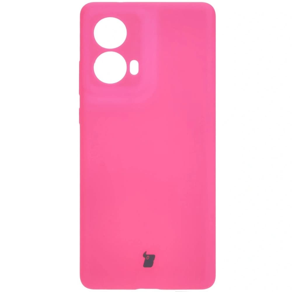 Bizon Soft Case Motorola Moto G85 5G neon pink - 2