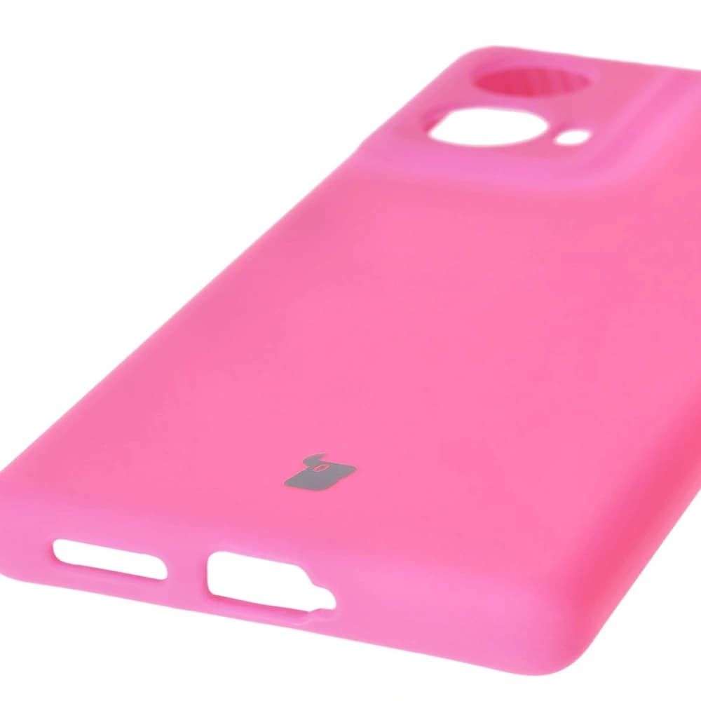 Bizon Soft Case Motorola Moto G85 5G neon pink - 3