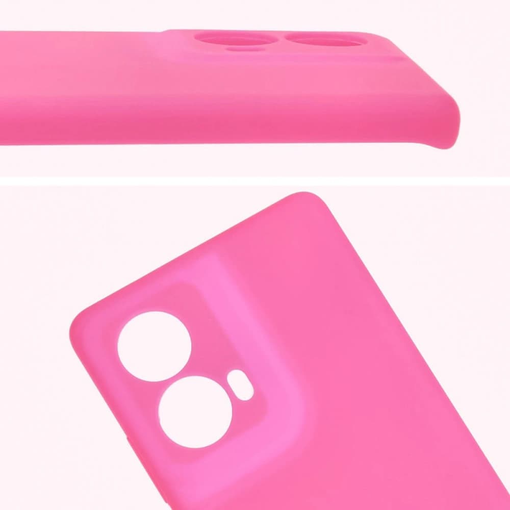 Bizon Soft Case Motorola Moto G85 5G neon pink - 5