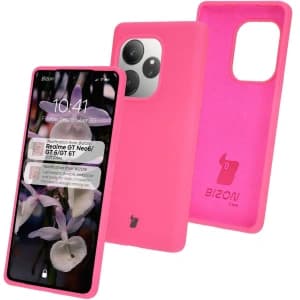 Bizon Soft Case Realme GT 6 / 6T / Neo 6 / Neo 6 SE neon pink
