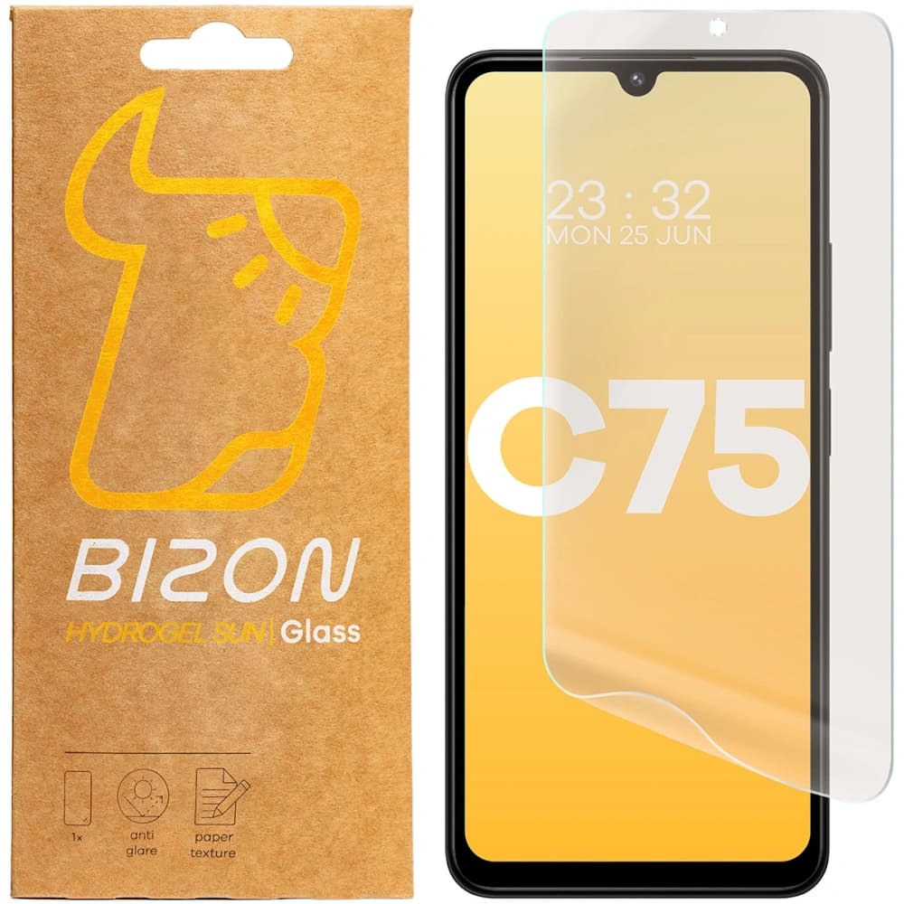 Bizon Glas Hydrogel Sonne Xiaomi Redmi 14C 4G / Poco C75 [2 PACK] - 1