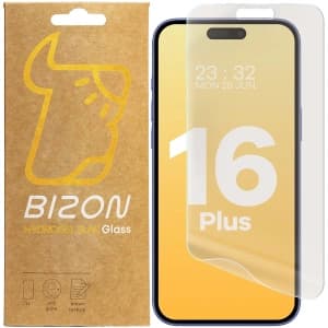 Bizon Glass Hydrogel Sun Apple iPhone 16 Plus [2 PACK]