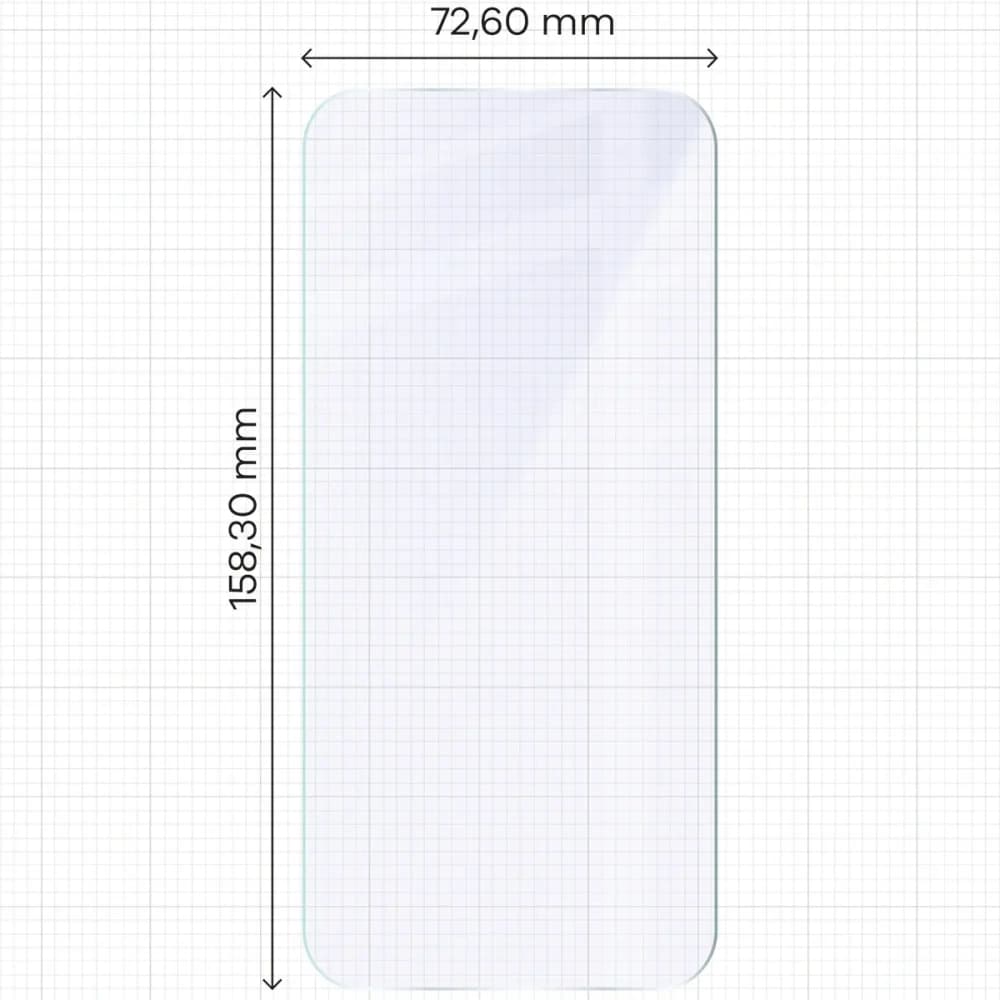 Bizon Glass Mule Flexible hybrid glass Apple iPhone 16 Pro Max - 2