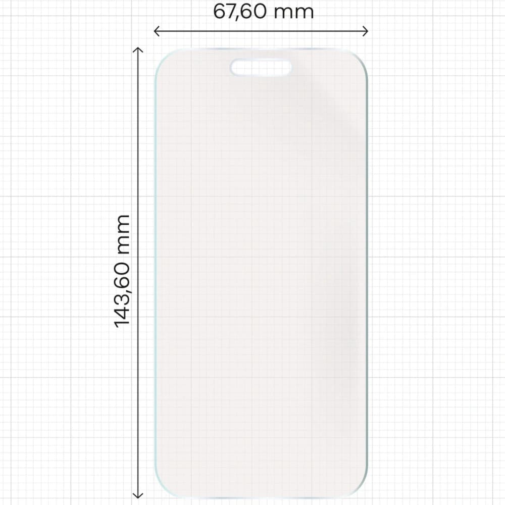 Bizon Glas Hydrogel Sonne Apple iPhone 16 [2 PACK] - 2