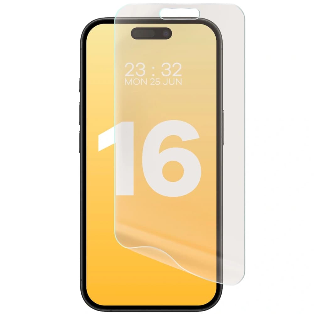 Bizon Glas Hydrogel Sonne Apple iPhone 16 [2 PACK] - 5
