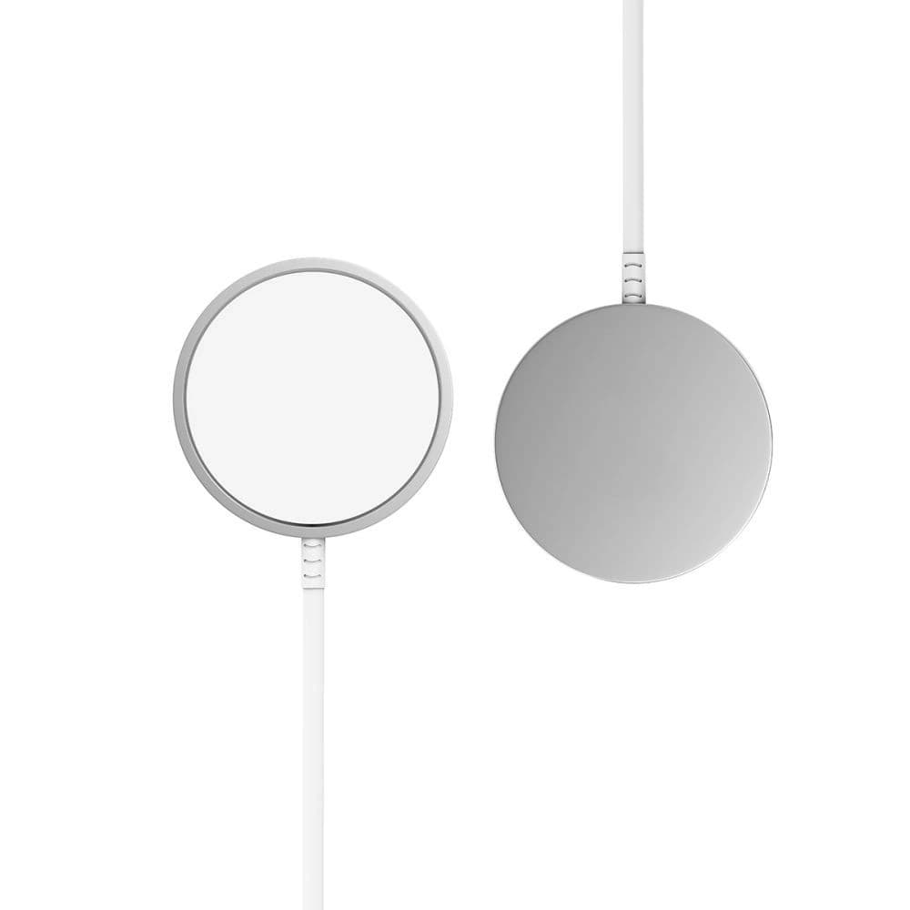 Tech-Protect QI15W-A44 Magnetic MagSafe Wireless Charger White - 3