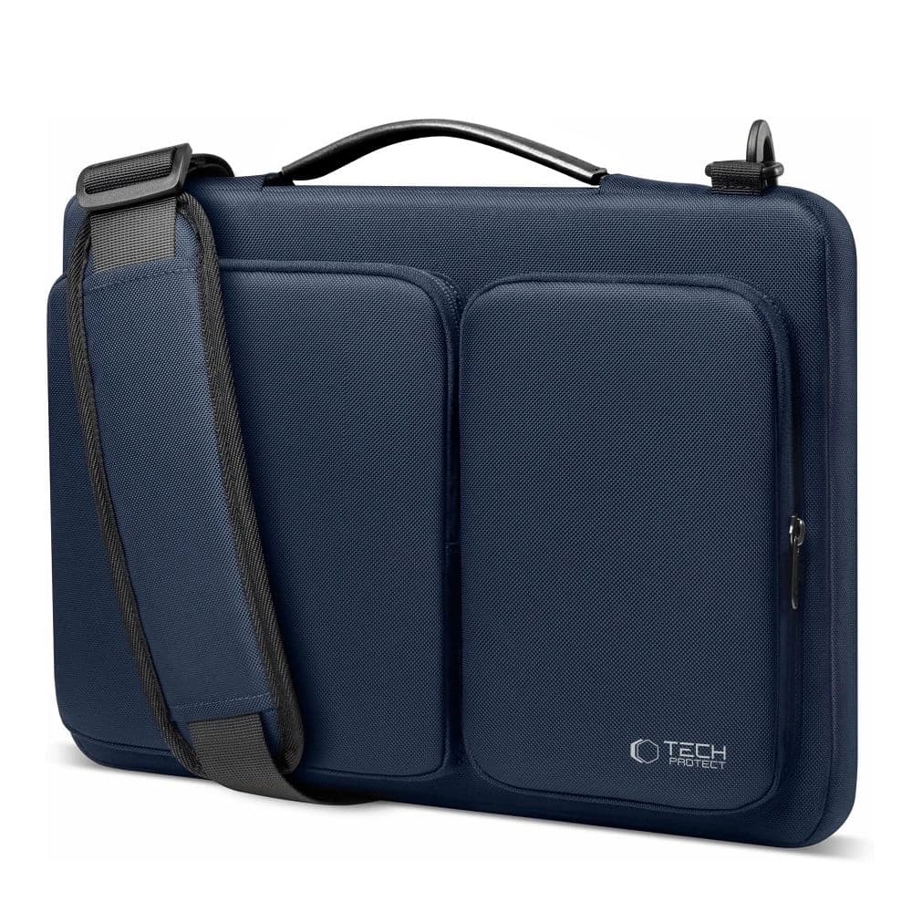 Tech-Protect Defender Bag Laptop 13-14 Navy Blue - 2