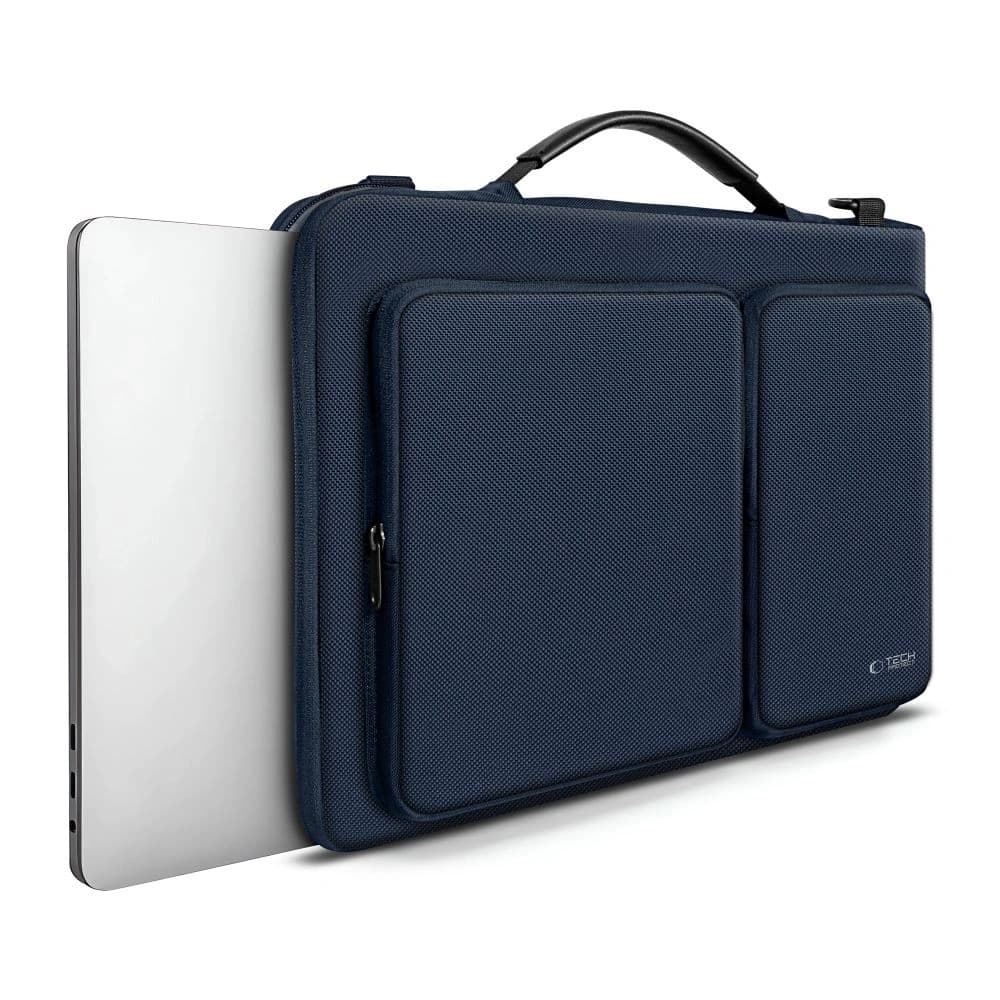 Tech-Protect Defender Bag Laptop 13-14 Navy Blue - 3