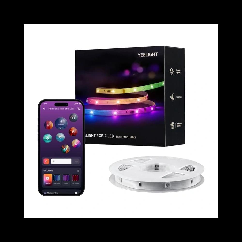 Yeelight Led Basic Strip Lights LED RGBIC 6m - 4