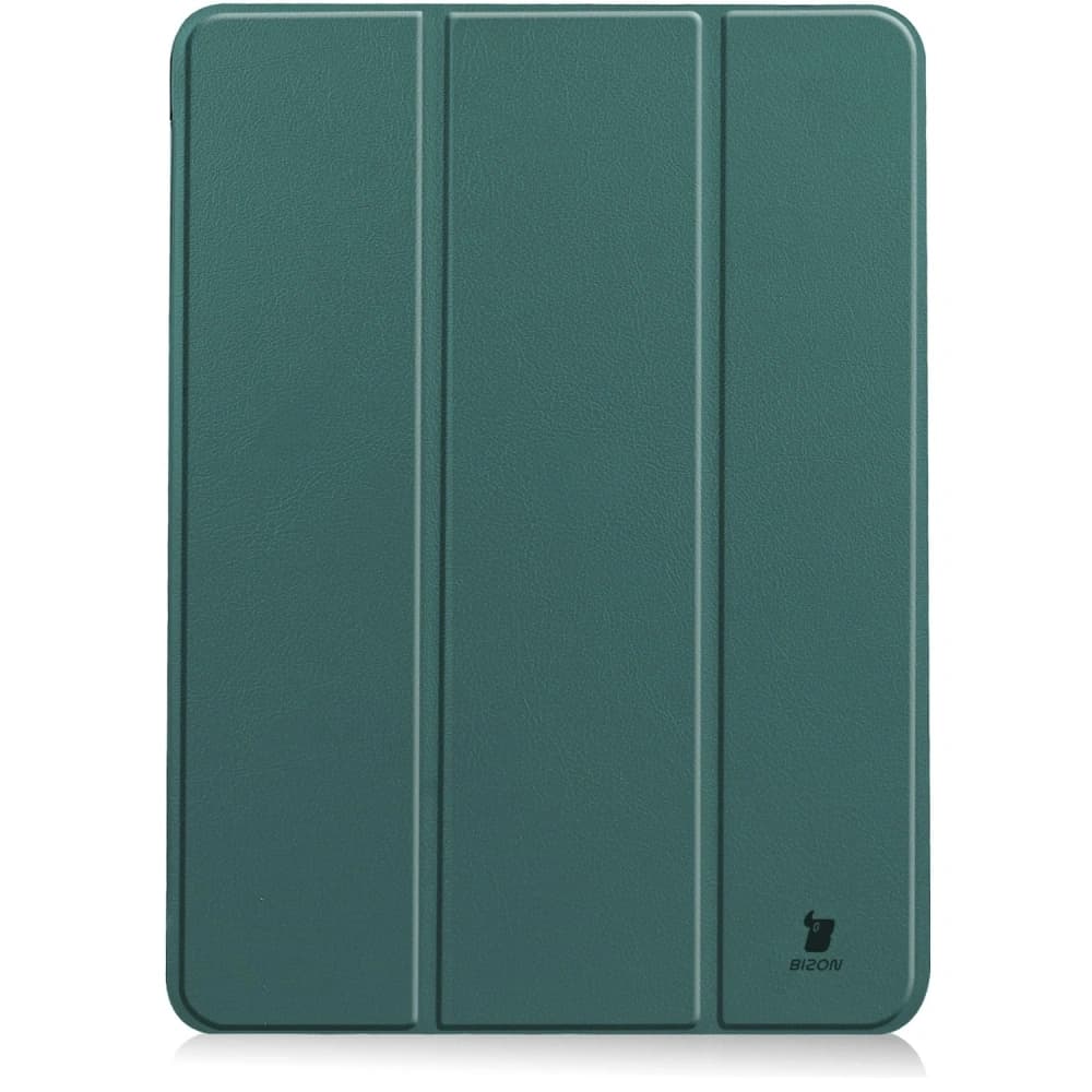 Etui Bizon Case Tab Croc do Apple iPad Air 6 10.9" 2024 / iPad Air 5 10.9 2022 / Air 4 10.9 2020 ciemnozielone - 4